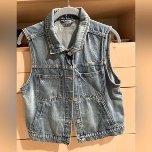 Aeropostale Denim Vest